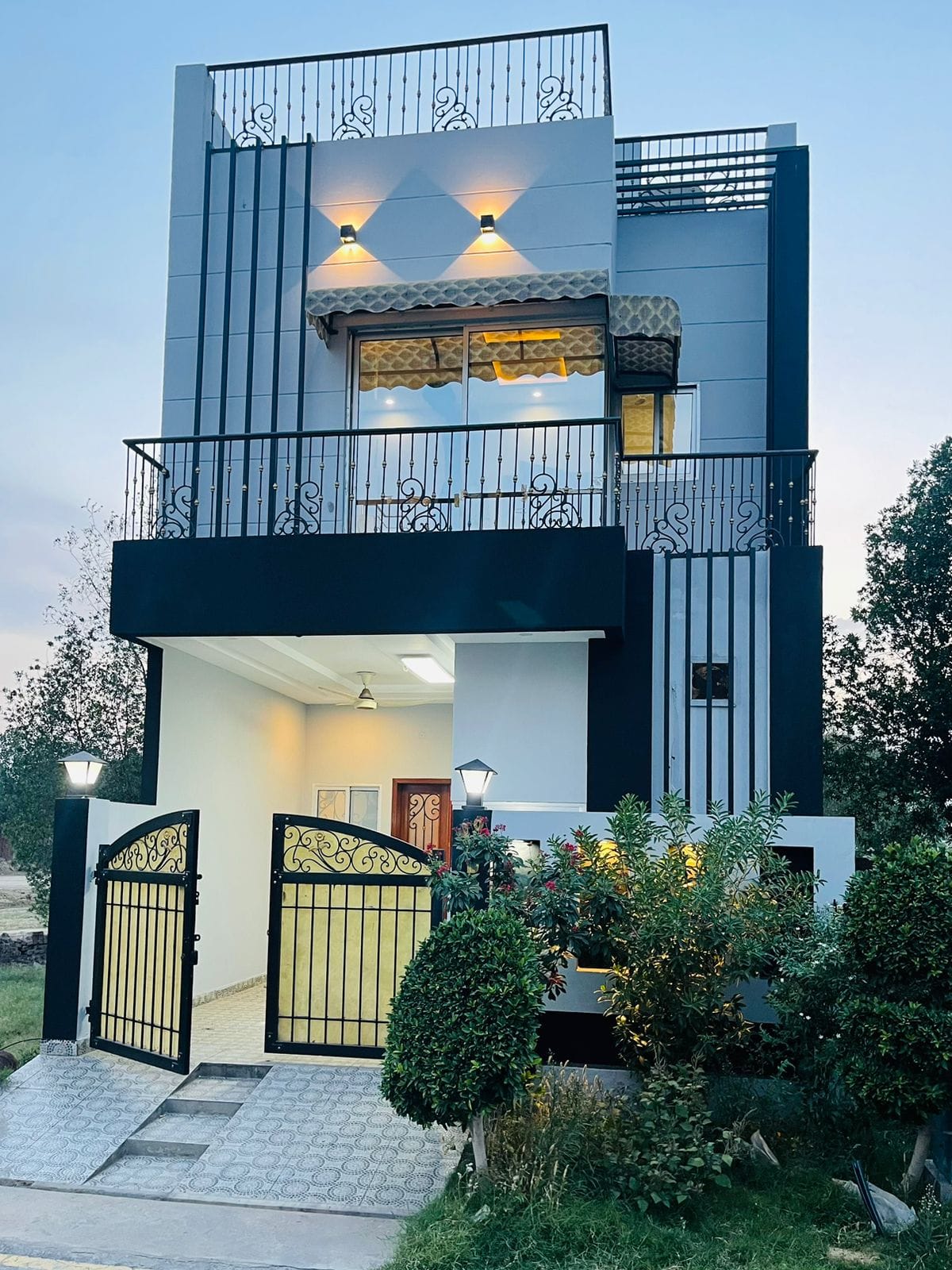 3.5 Marla Brand New House For Sale In Palm City Housing Society Ferozepur Road Lahore