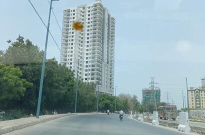 3 bed Brand new apartments in Clifton Block 2 Karachi