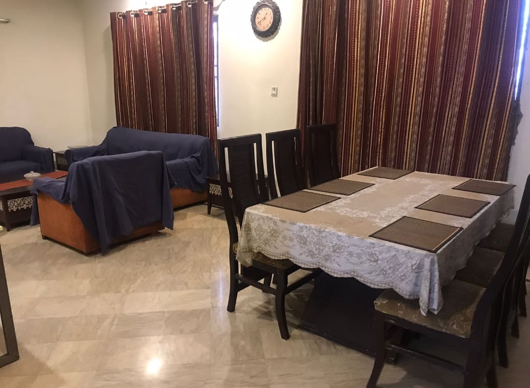 7 Marla well maintained  upper portion available for rent in   E 2 block  Johar town phase 1 Lahore