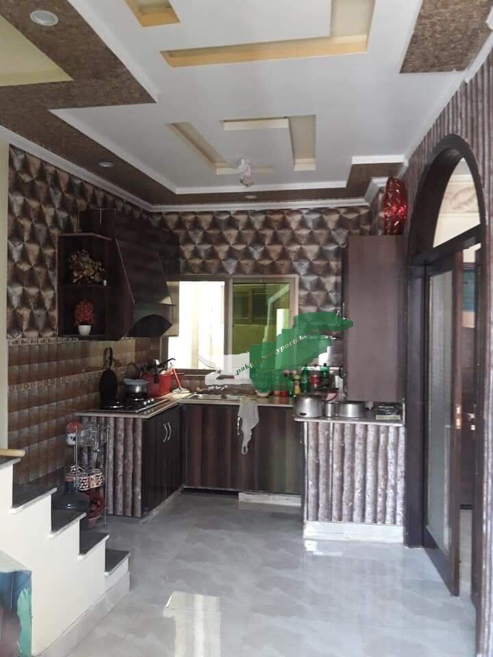 3 Marla Double portion House For Sale in palm villas housing society canal road opposite sozo park jallo lahore