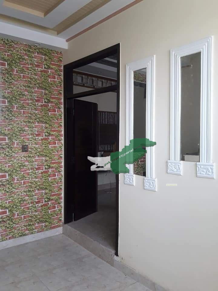 3 Marla Double portion House For Sale in palm villas housing society canal road opposite sozo park jallo lahore
