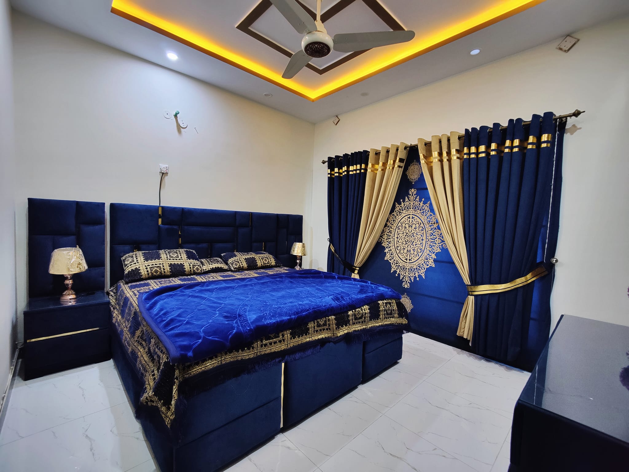 5 Marla FULLY Furnished House Available For Rent Bahria town phase 8 Rawalpindi