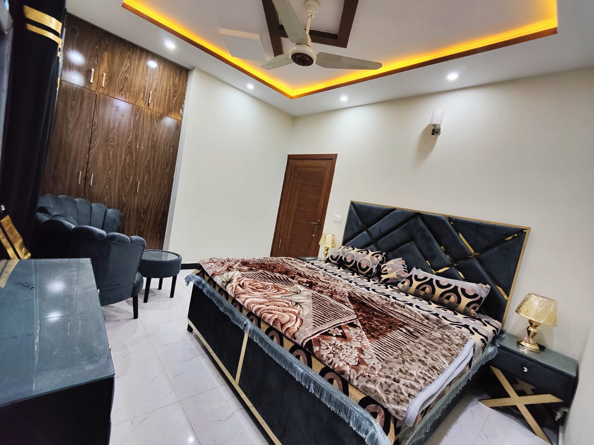 5 Marla FULLY Furnished House Available For Rent Bahria town phase 8 Rawalpindi