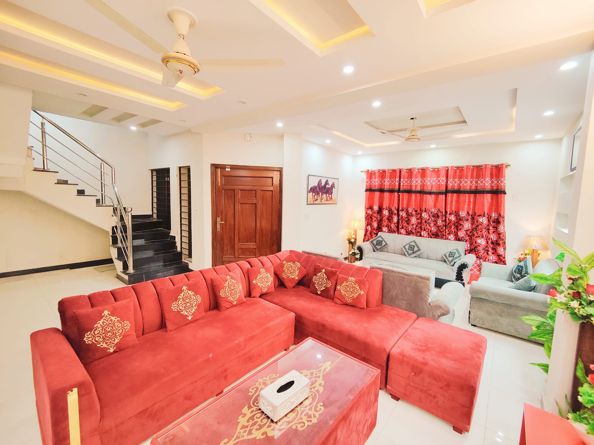 5 Marla FULLY Furnished House Available For Rent Bahria town phase 8 RAWALPINDI