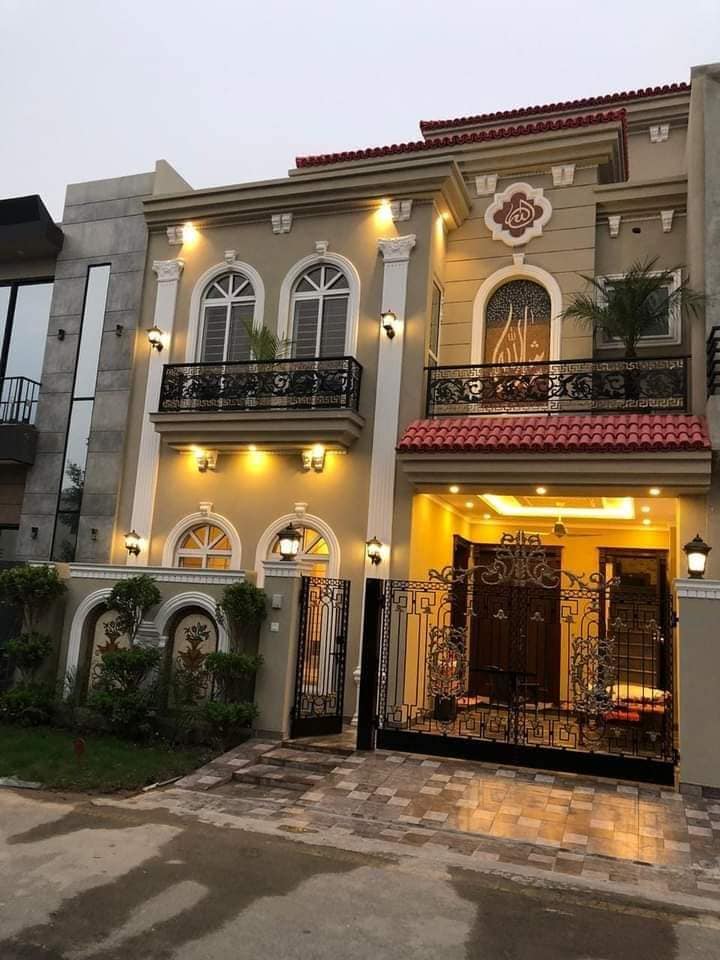 5 Marla Modern House Ready For Sale At Prime Location In Palm City Lahore