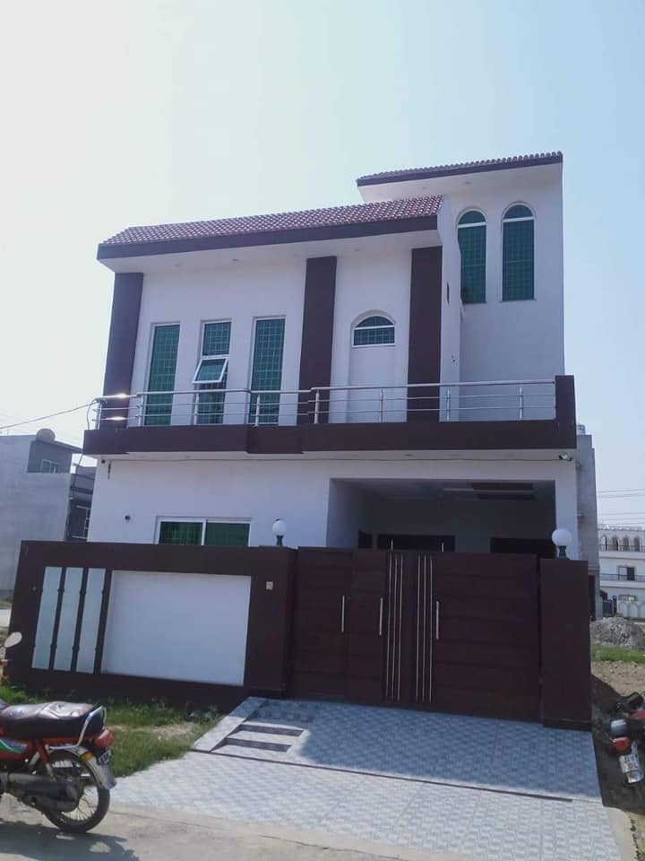 5 Marla Modern Design Brand New House Available For Sale  Central Park Housing Scheme Main Feroz pur Road Lahore