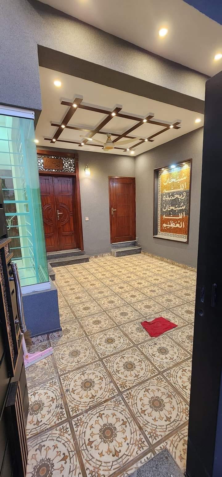 5 Marla brand new triple Story House for Sale in E Block Central Park Lahore