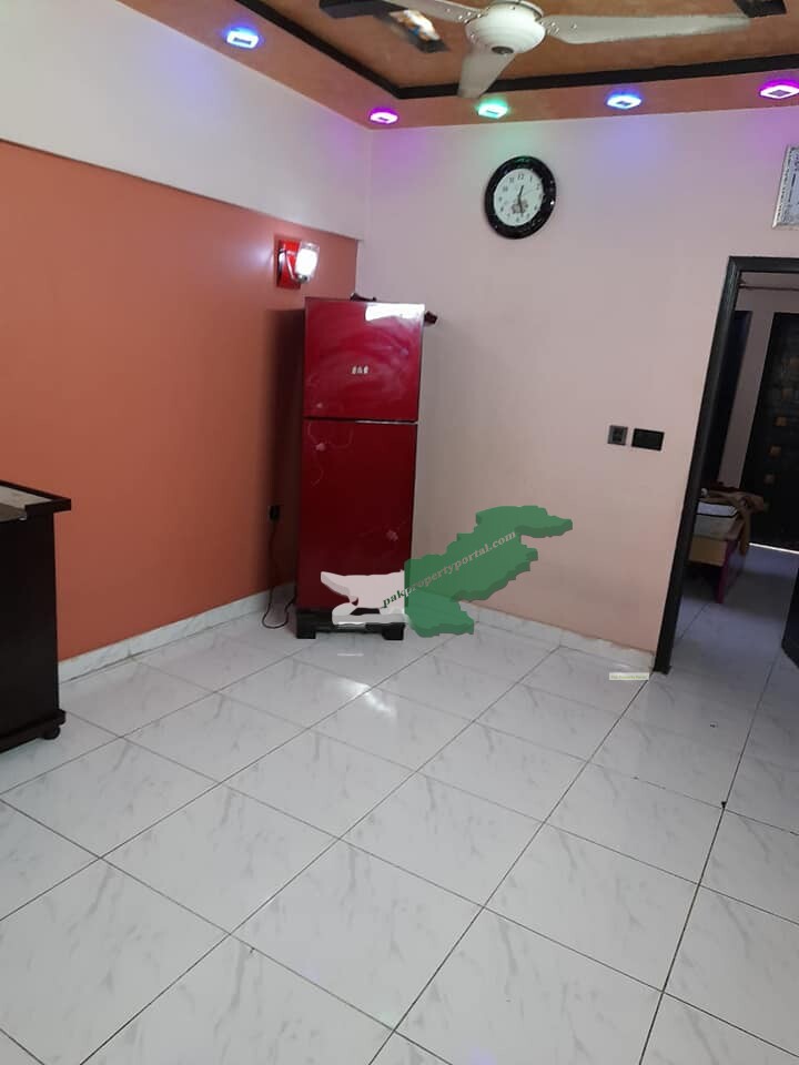 2 Bed DD Flat for sale in Near mehfile khurasan and azakhane zehra, Numaish Karachi