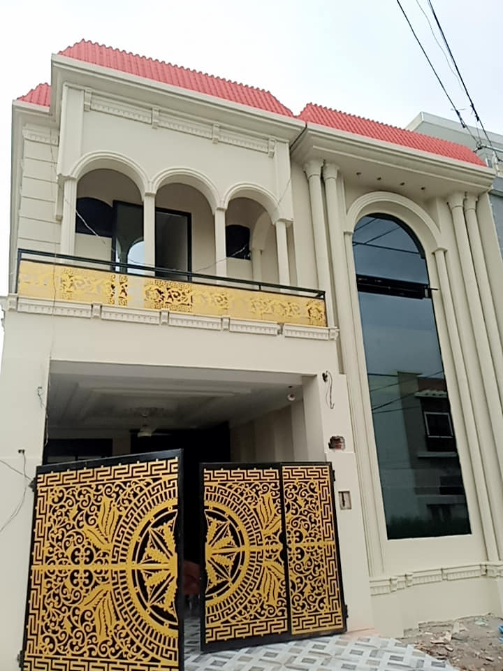 5 Marla Corner Spanish Brand New House For Sale in Block A River Garden Society Gujrat