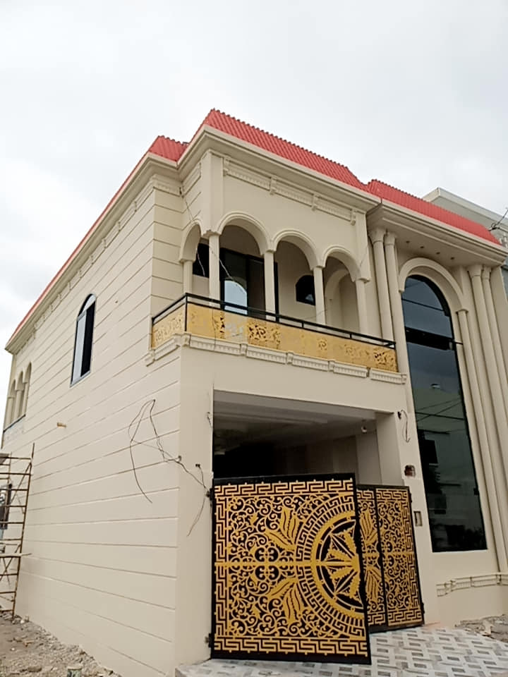 5 Marla Corner Spanish Brand New House For Sale in Block A River Garden Society Gujrat