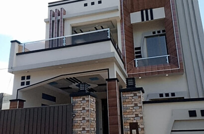 7.5 Marla Luxury Brend New Double Story House For Sale in New Model Town Bhimbhar Road Gujrat