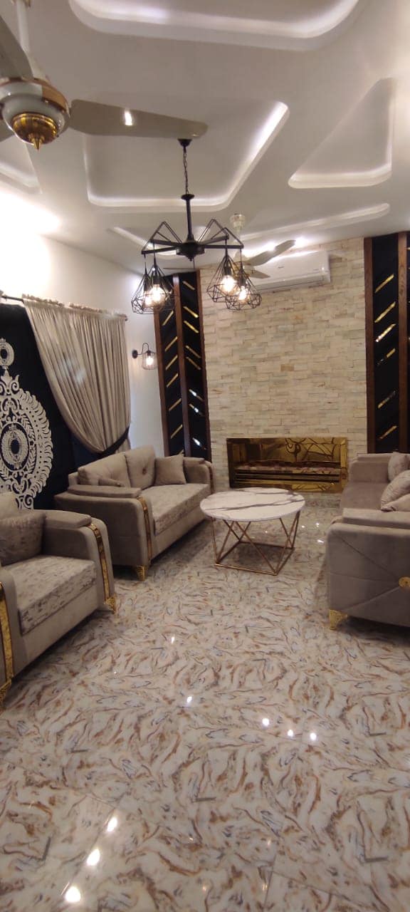 10 Marla furnished portion available for rent available for rent bahria Town Lahore