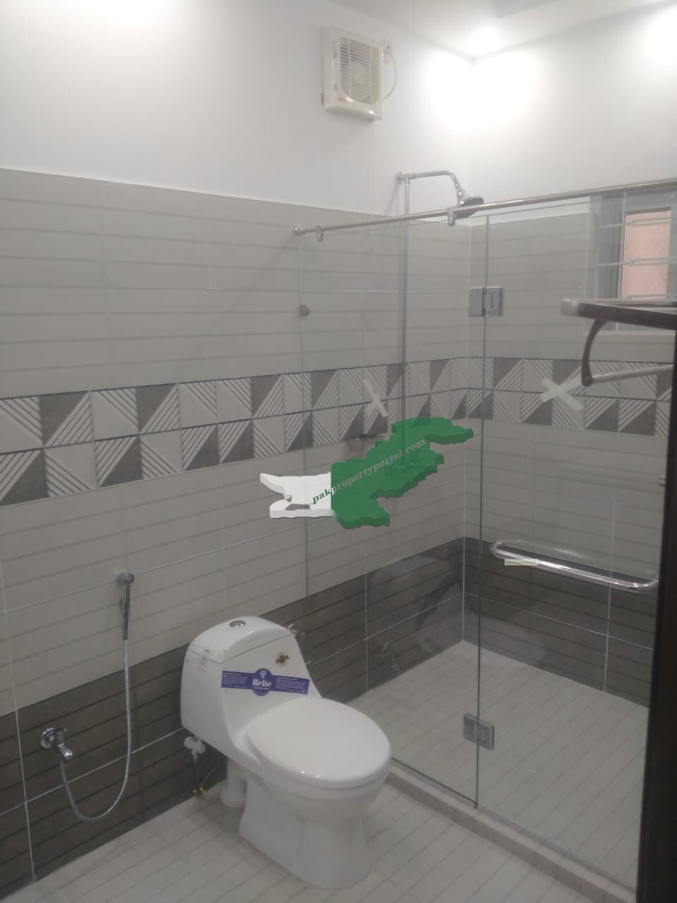 10 Marla Brand New lower portion available for Rent in Ov A block Bahria town lahore