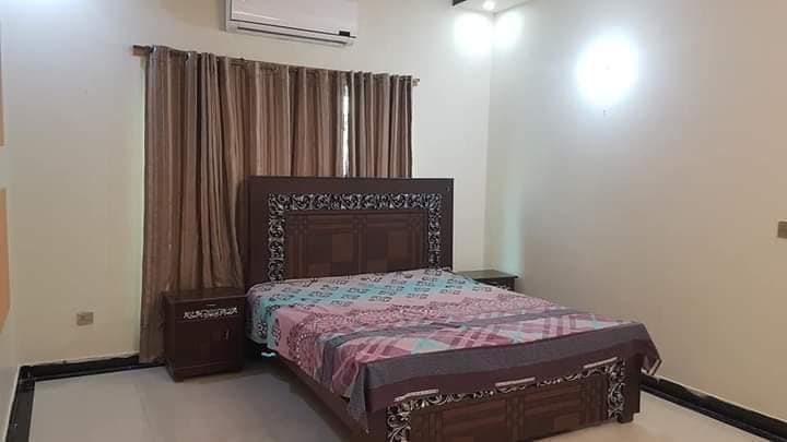 14 Marla furnished portion for Rent Bahria town Lahore