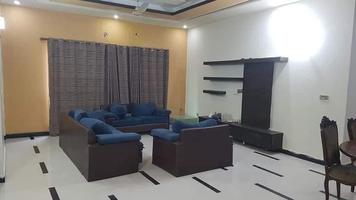 14 Marla furnished portion for Rent Bahria town Lahore