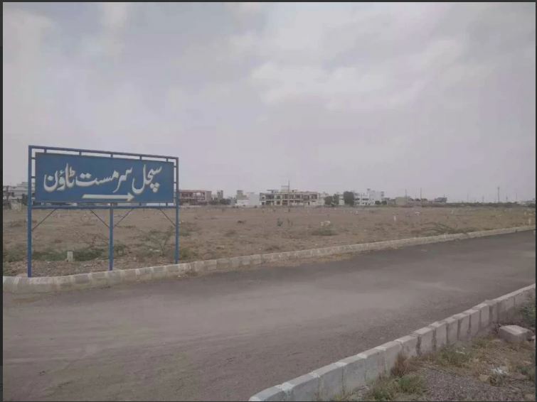 120 Sq Yards Plot for Sale in Sachal Sarmast Society Scheme 33 Karachi