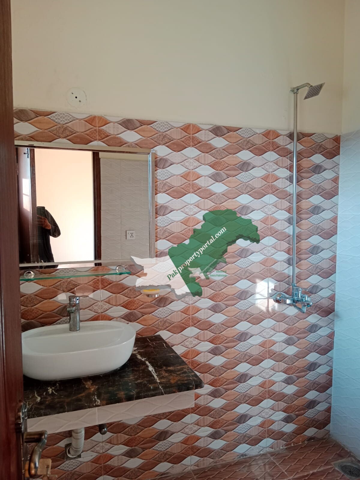 10 Marla Brand new Beautiful Upper Portion Lower Lock  Available For Rent in Sector D Sher Sha BlockBahria town Lahore