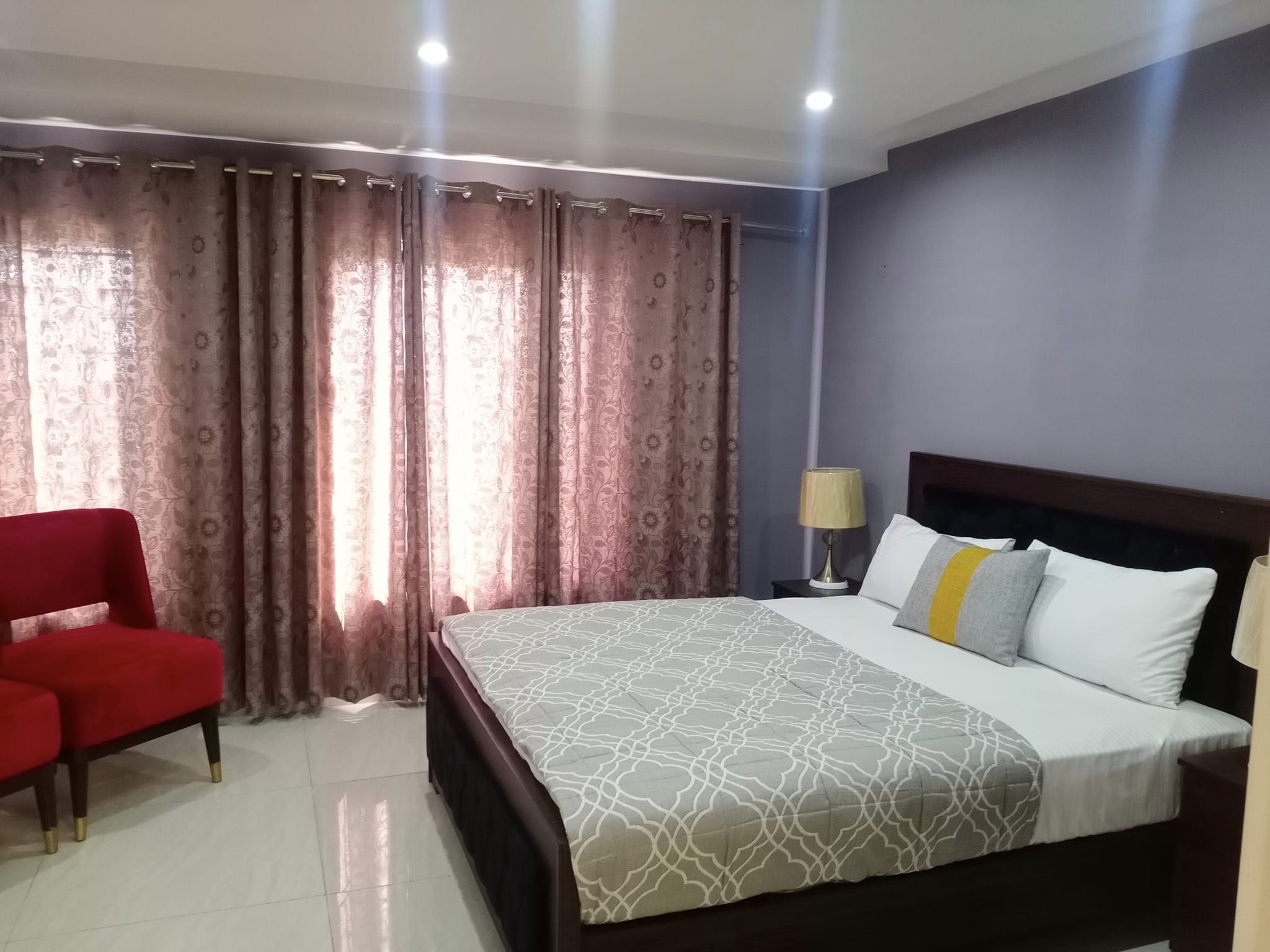 3 Bed Beautiful Fully Furnished Apartment Available For Rent in  Sector E Commercial Bahria Lahore