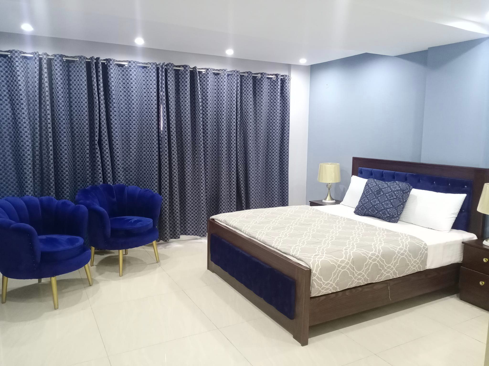 3 Bed Beautiful Fully Furnished Apartment Available For Rent in  Sector E Commercial Bahria Lahore