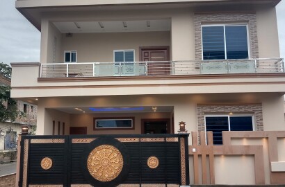 Brand New Luxury Lush 7 Marla Double Storey corner House For Sale in Jinnah garden Islamabad
