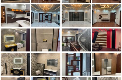 1 Kanal Brand New Modern and Luxury house for sale in Overseas A Block  Bahria Town Lahore