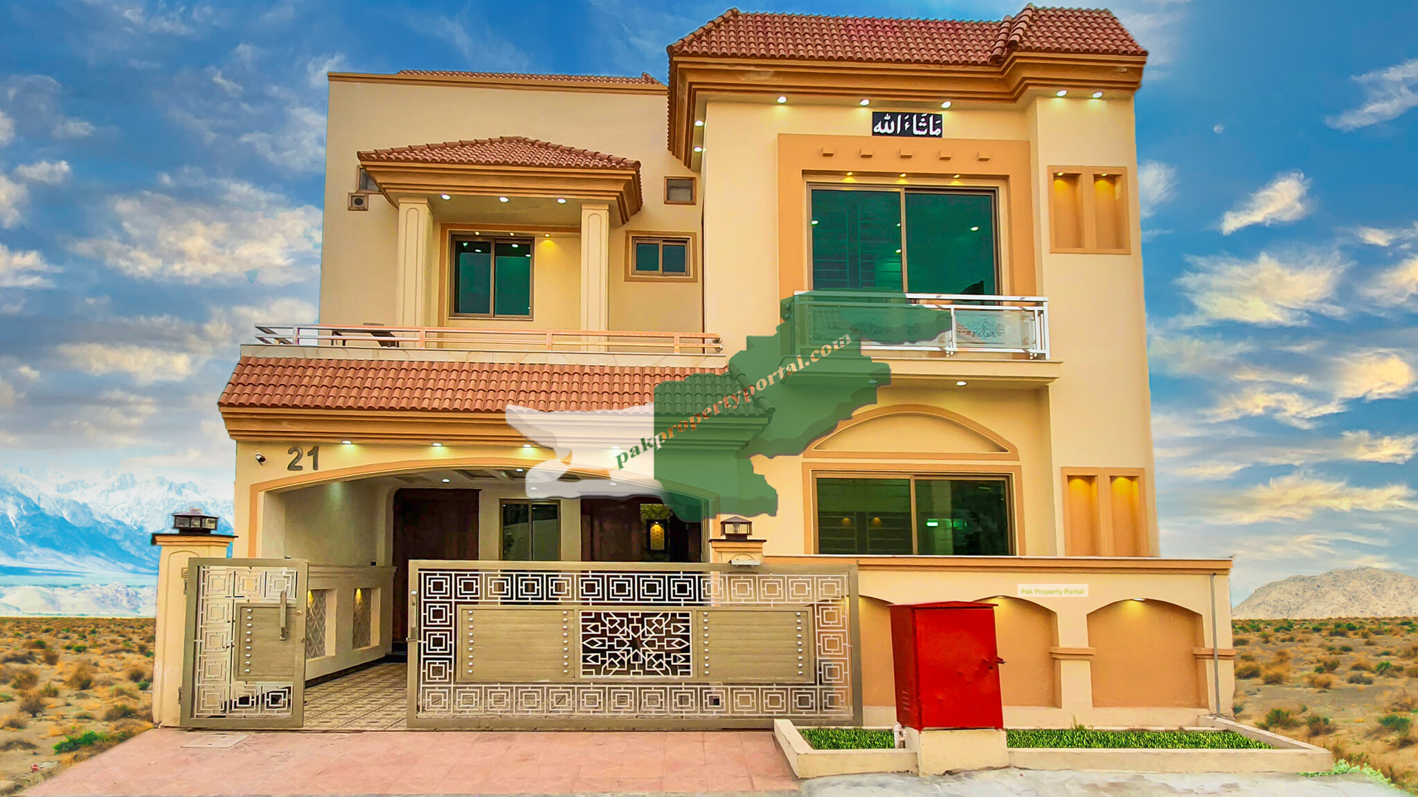 7 Marla Brand New Spanish House for Sale in  Bahria Town, Rawalpindi Islamabad