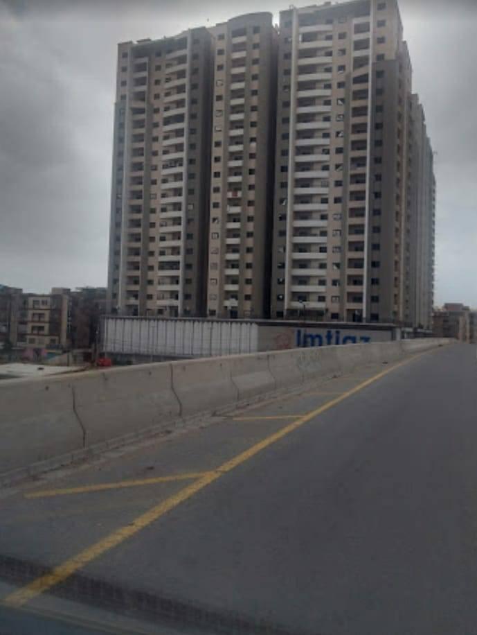Brand New 3 bed Drawing Dinning flat available in Saima Royal Residency Gulshan e Iqbal Karachi