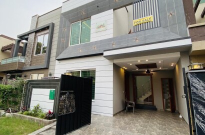 5 Marla Brand New House For Sale In Sector D Bahria Town Lahore