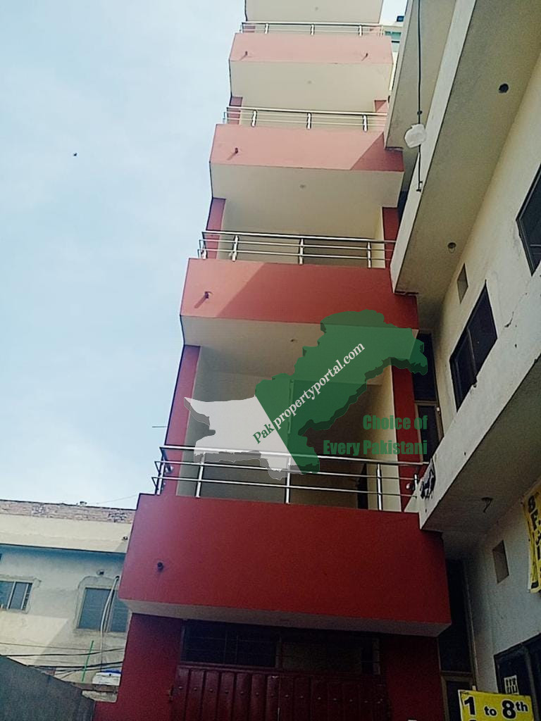 6 marla flat  Available for sale on hot location  Ali villas near wafaqi colony johar town lahore