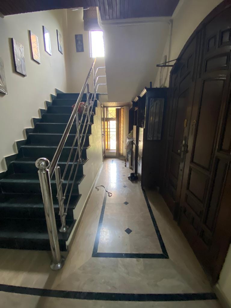 1 Kanal double-story house for sale 10 years used marble flooring in Wapda Town Phase 1 Lahore