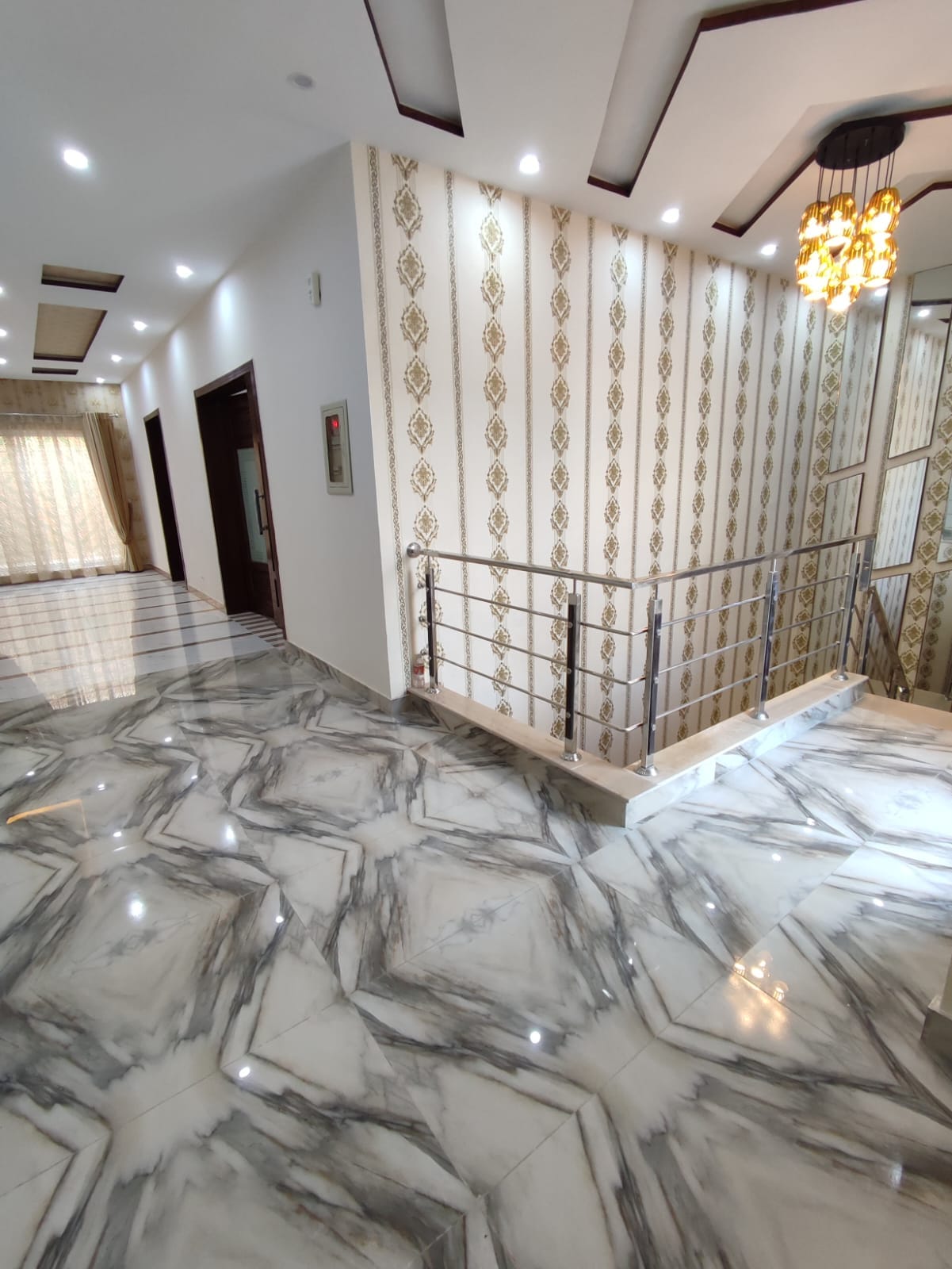 1 kanal Brand New Well Deserved House is Available For Sale in Wapda town Lahore