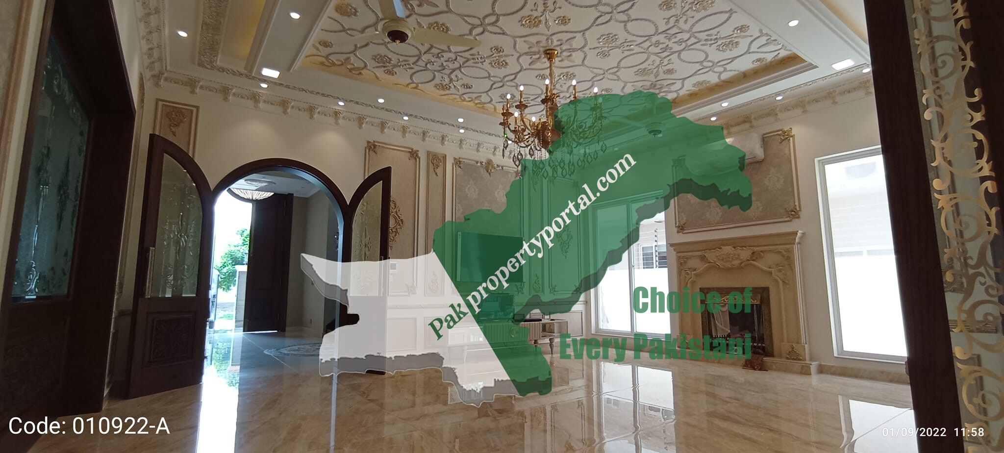 1 Kanal Bright & Spacious Turkish Bungalow For Sale in Phase 6 DHA Lahore