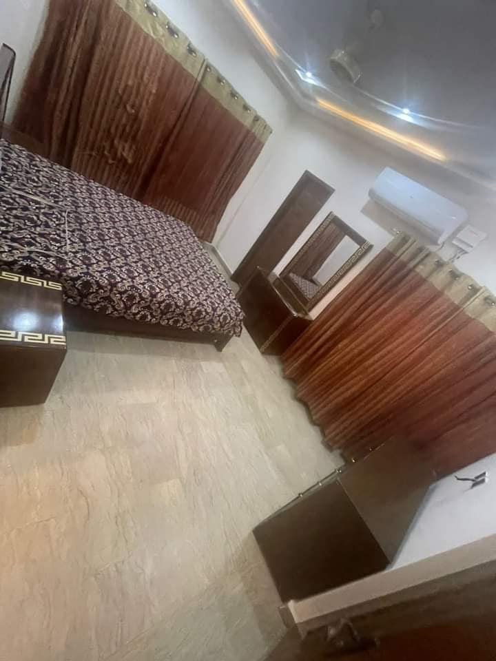 Fully furnished one bed appartment available for rent DHA defence mor Lahore