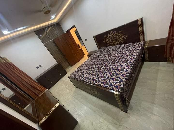 Fully furnished one bed appartment available for rent DHA defence mor Lahore