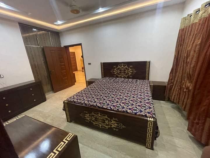 Fully furnished one bed appartment available for rent DHA defence mor Lahore