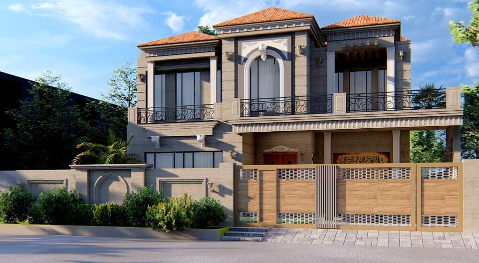 1 KANAL BRAND NEW Spanish Design Double Story HOUSE FOR SALE in Sector H DHA MULTAN