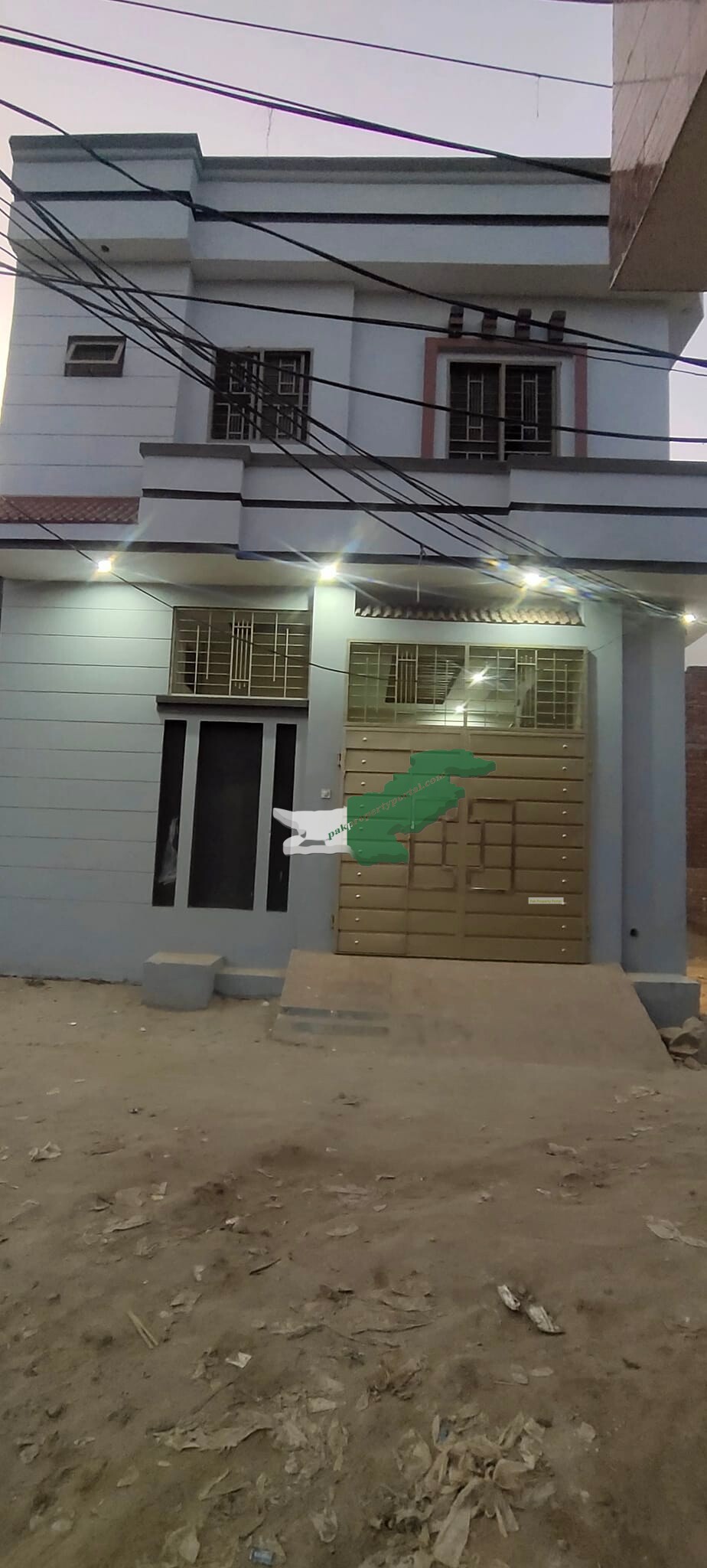 4 Marla one and a half story corner house for sale at  Khokhar Town Sheikhupura