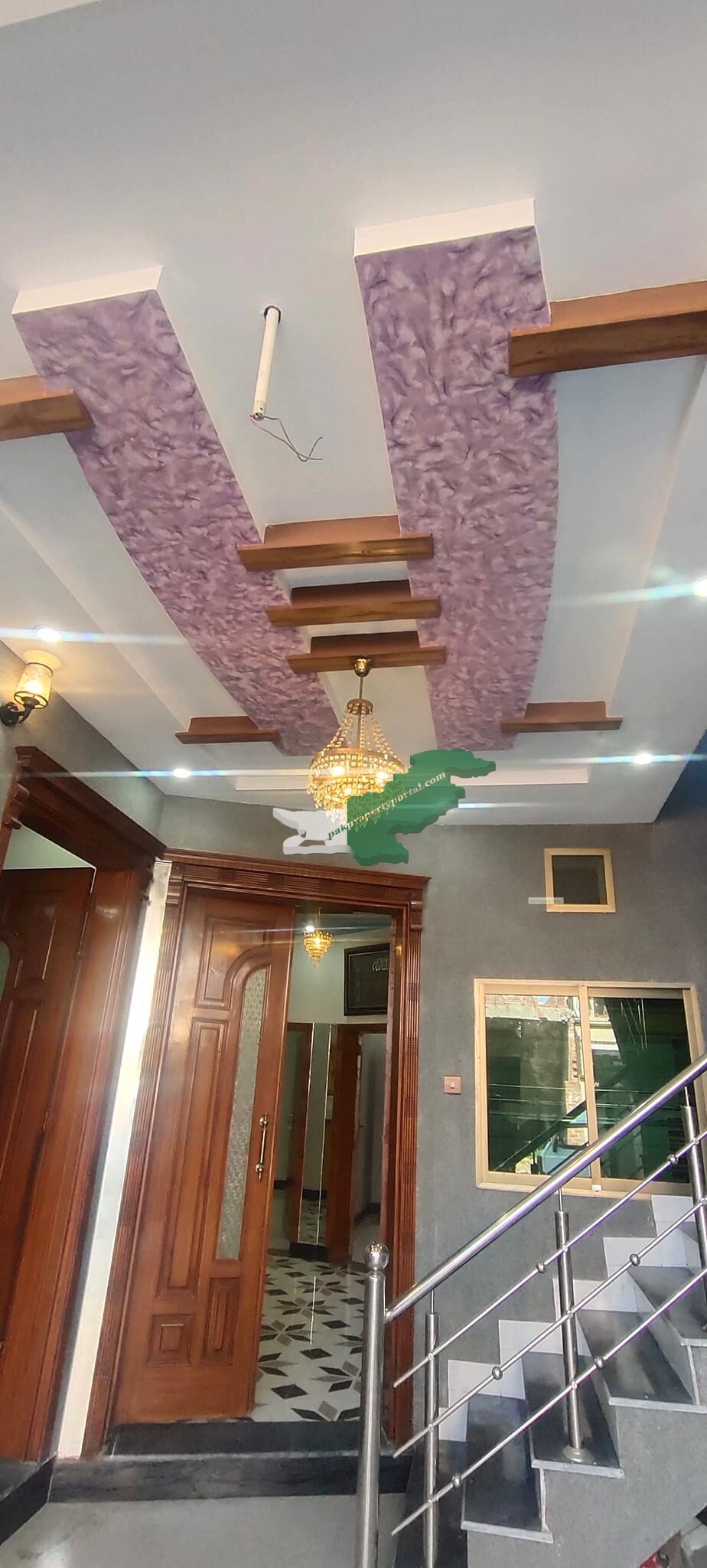 A very beautifully designed 5 Marla one and a half story story house for sale in Shaheen Villas Phase 2 Sheikhupura.