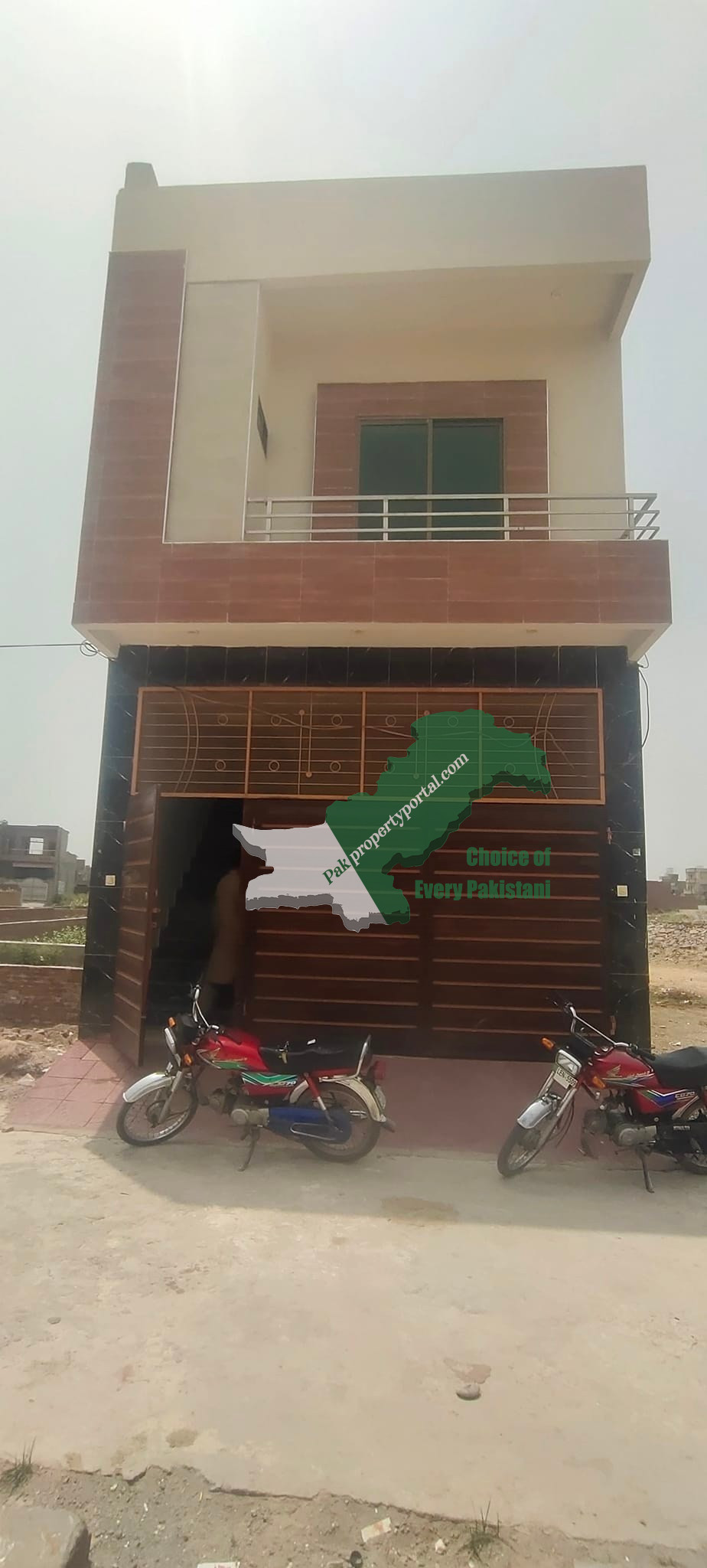 3 marla double story furnished house for sale in Shiraz Garden Lahore Road Sheikhupura