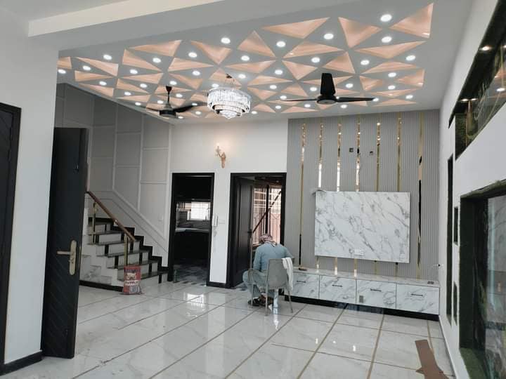 5.5 Marla House Beautiful Elevation For Sale in Modern Luxury Living in Citi Housing Gujranwala