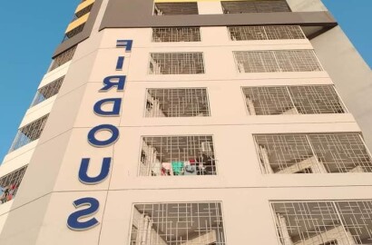 1200 sqft Brand New Flat For Rent in Firdous Residency Karachi