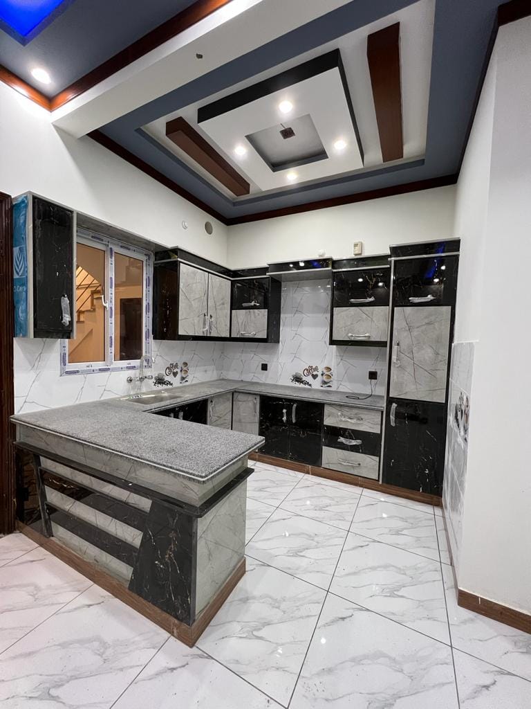 120 Sqyds Brand New House For Sale in Block 05 Saadi Town Karachi