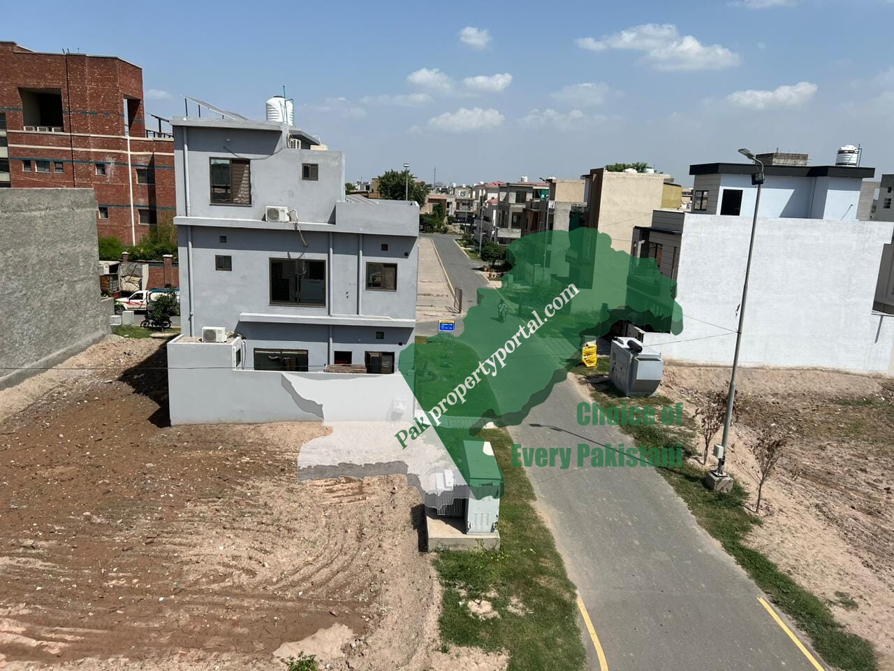 6 Marla Corner Brand New House For Sale in Tulip Overseas Block  Park view city Lahore