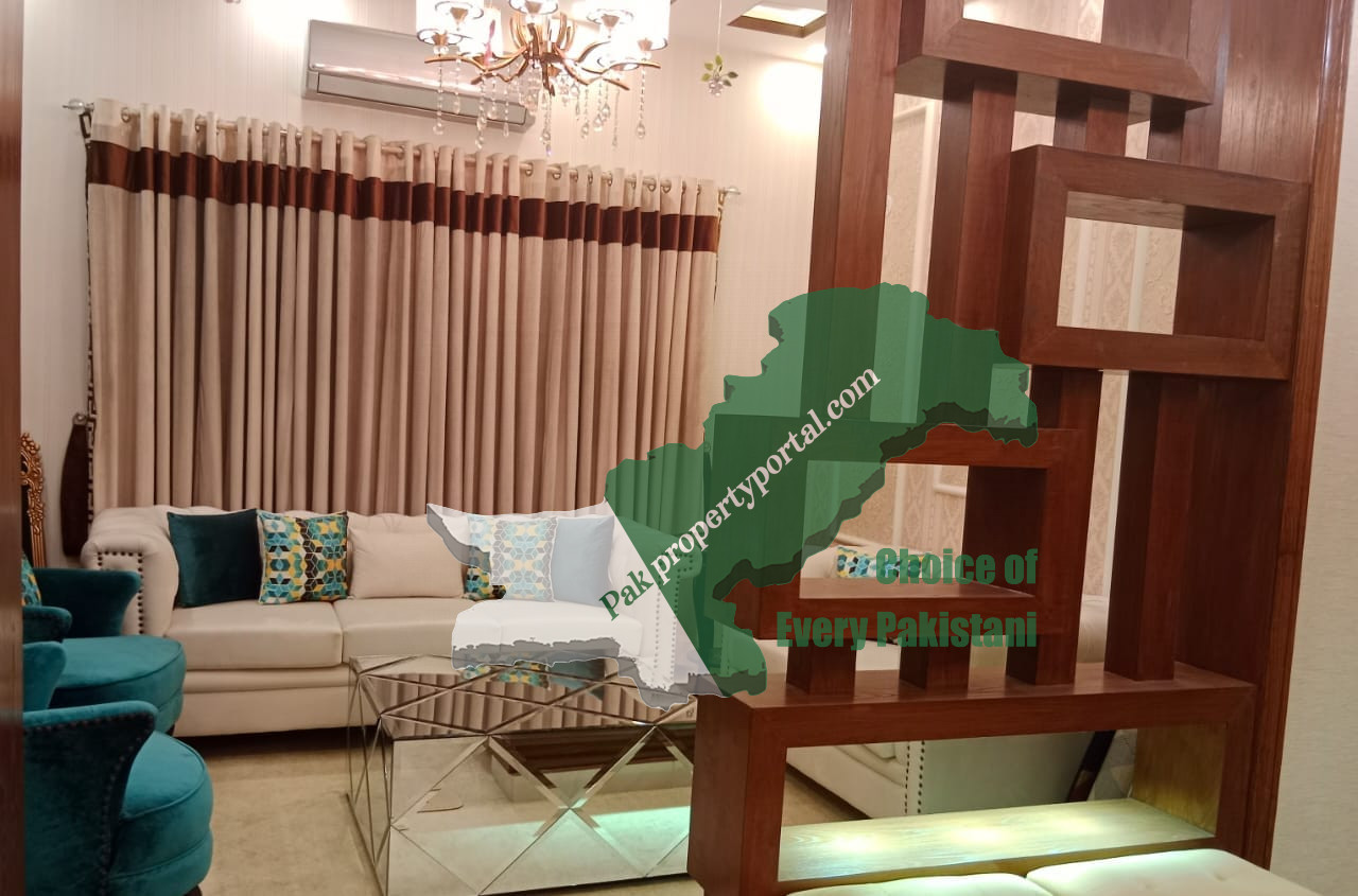 5 Marla Slightly Used Full Furnished house for sale bahria town Sector E Lahore